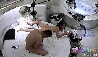  酒店偷拍 富少爆操性感S曲线女神